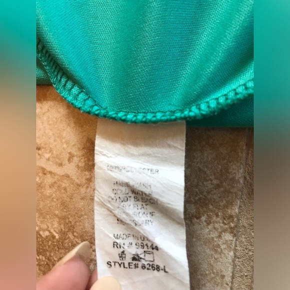 Flowy Maxi Skirt Bundle Set (Size S) - Mustard Yellow & Turquoise - Picture 15 of 17